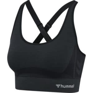 hummel hmlCLEA Seamless Sports Top black melange L