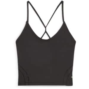 PUMA Studio Ultrabare Crop-Top Damen 01 - puma black/shibori L