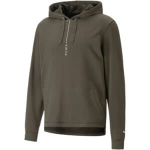 PUMA Studio Yoga-Hoodie Herren 73 - green moss L