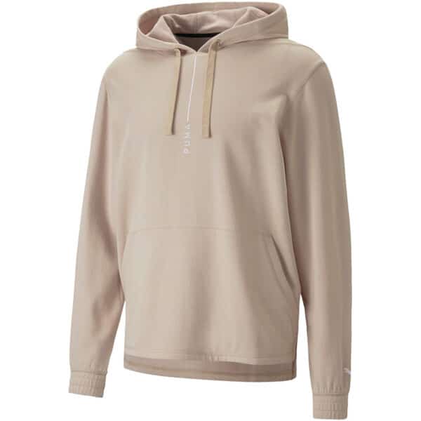 PUMA Studio Yoga-Hoodie Herren 88 - granola XL